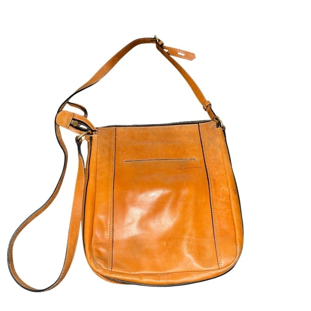 LODIS Stellene tan leather crossbody bag - Picture 2 of 5